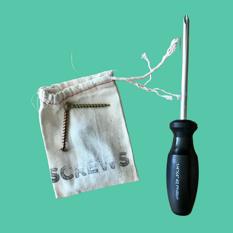 Screw Driver & Screw Set